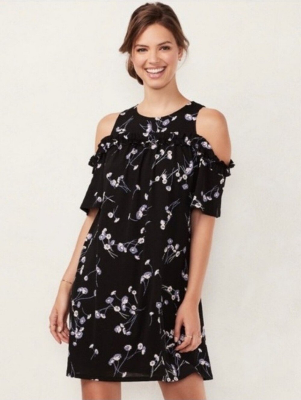Lauren Conrad Peek A Boo Shoulder Dress